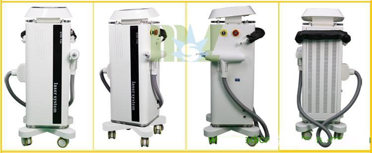 Use Unique outshape Q switch yag laser tattoo removal machine MSLYL01 for sale