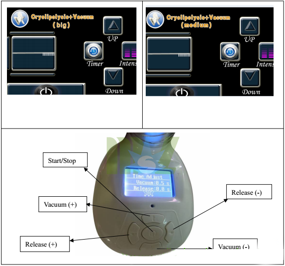 Portable Cryolipolysis cavitation laser slimming machine MSLCY02